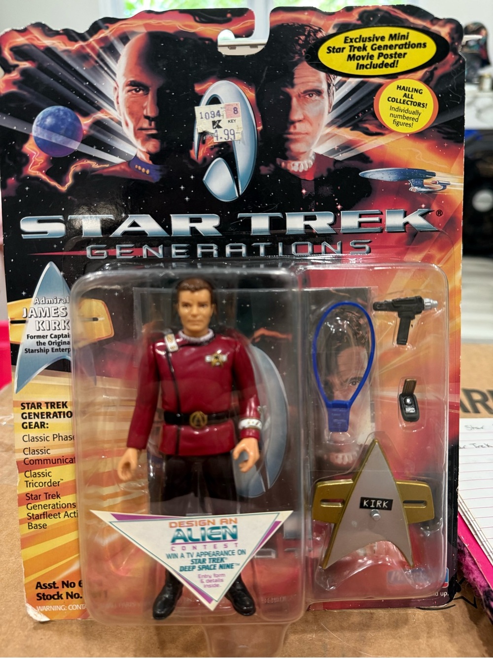 Generations Admiral James T. Kirk Action Figure